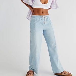 Free People We The Free Denim Track Pant